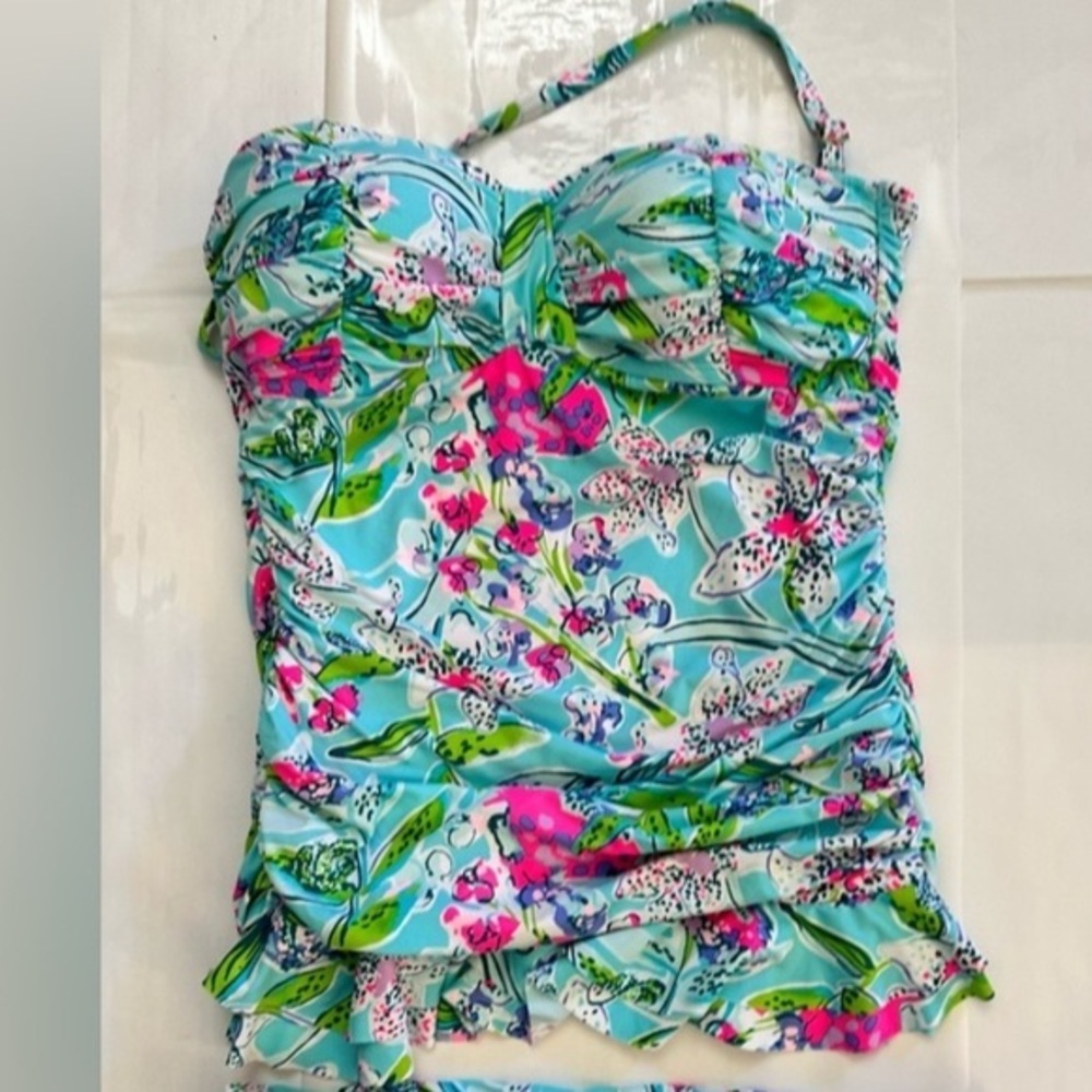 Lilly Pulitzer Tankini top size 4